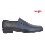 Ανδρικά Παπούτσια Gallen 159 Μαύρα Δερμάτινα Μοκασίνια